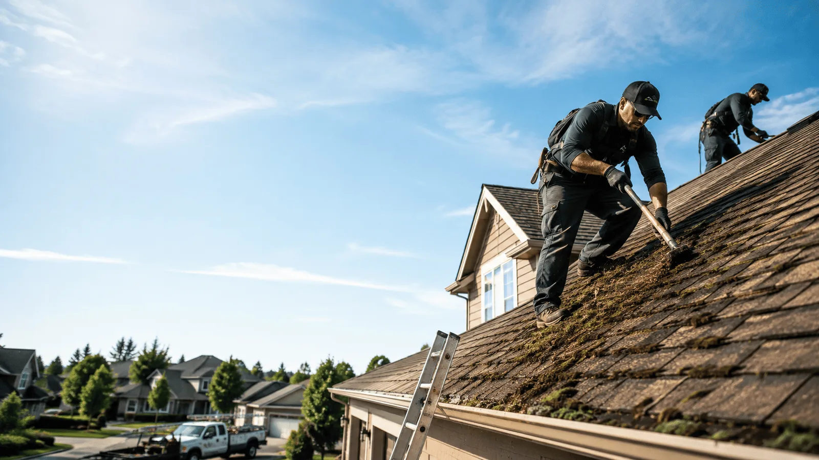 Roof Moss Removal in Wayne, WV near me